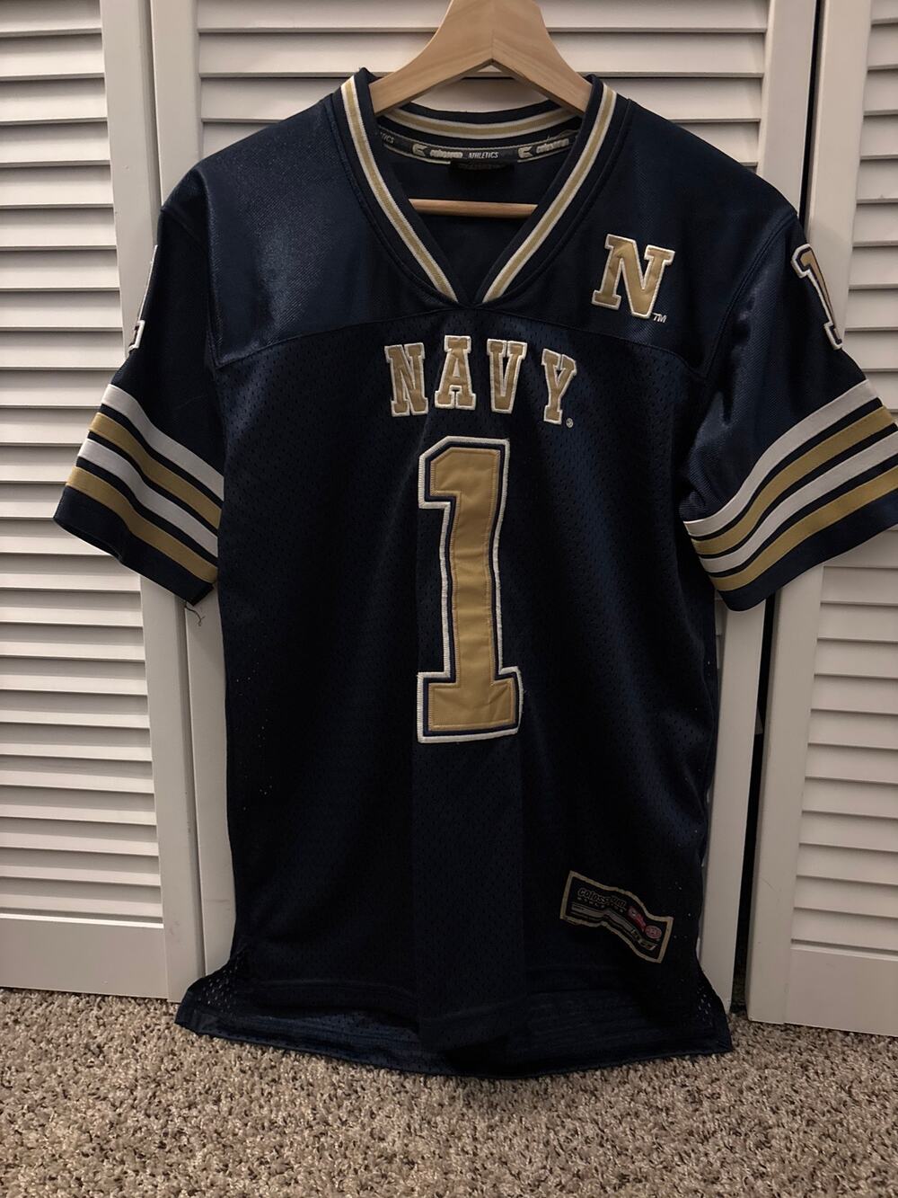 Youth Navy Football Jersey